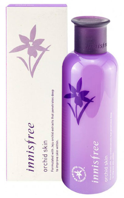 Innisfree Jeju Orchid Skin Активный антивозрастной тонер с экстрактом орхидеи, 200 мл Innisfree Jeju Orchid Skin Активный антивозрастной тонер с экстрактом орхидеи, 200 мл