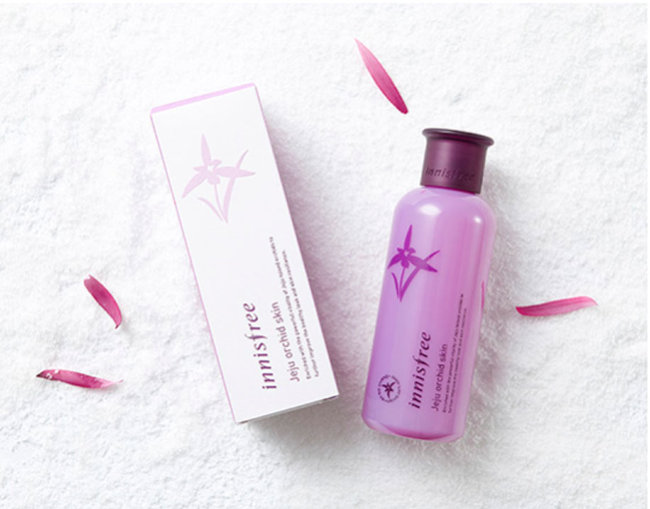 Innisfree Jeju Orchid Skin Активный антивозрастной тонер с экстрактом орхидеи, 200 мл Innisfree Jeju Orchid Skin Активный антивозрастной тонер с экстрактом орхидеи, 200 мл