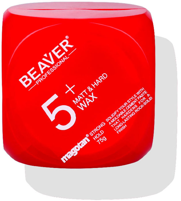 Beaver Professional Matt & Hard Wax Воск для волос сильной фиксации, 75 г Beaver Professional Matt & Hard Wax Воск для волос сильной фиксации, 75 г