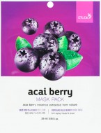 Bergamo Acai Berry Mask Pack Тканевая маска для лица с экстрактом ягод асаи, 28 мл