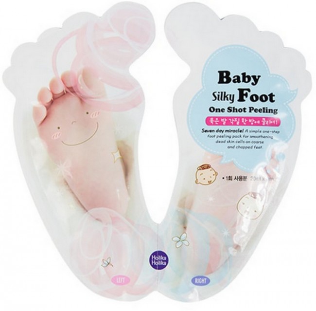 Holika Holika Baby Silky Foot One Shot Peeling Пилинг для стоп, 10 мл Holika Holika Baby Silky Foot One Shot Peeling Пилинг для стоп, 10 мл