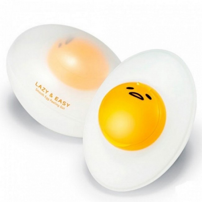 Holika Holika Lazy & Easy Gudetama Sleek Egg Skin Peeling Gel Пилинг гель, 140 мл