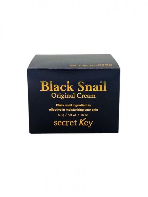 Secret Key Black Snail Original Cream Крем для лица улиточный, 50 г Secret Key Black Snail Original Cream Крем для лица улиточный, 50 г
