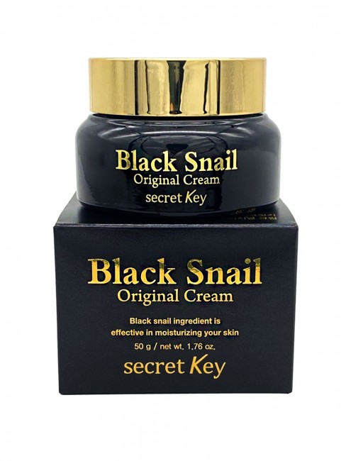 Secret Key Black Snail Original Cream Крем для лица улиточный, 50 г Secret Key Black Snail Original Cream Крем для лица улиточный, 50 г