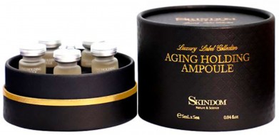Skindom Aging Holding Ampoule Концентрат антивозрастной с эффектом лифтинга, 5 шт по 5 мл