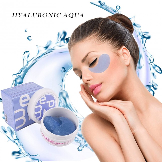 Med B Гидрогелевые патчи с восстанавливающим эффектом  Re-vitalizing Hyaluronic Aqua Eye Patches, 60 шт