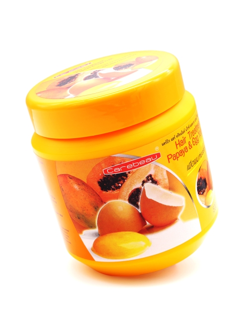 Carebeau Маска для ослабленных и поврежденных волос Папайя и Желток Papaya & Egg Yolk Hair Treatment, 500 мл Carebeau Маска для ослабленных и поврежденных волос Папайя и Желток Papaya & Egg Yolk Hair Treatment, 500 мл