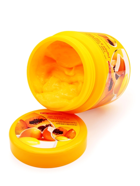 Carebeau Маска для ослабленных и поврежденных волос Папайя и Желток Papaya & Egg Yolk Hair Treatment, 500 мл Carebeau Маска для ослабленных и поврежденных волос Папайя и Желток Papaya & Egg Yolk Hair Treatment, 500 мл