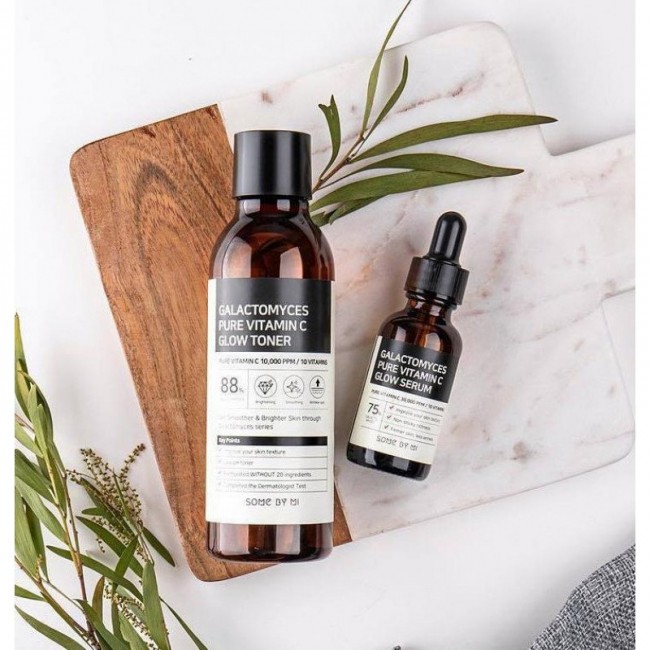 Some By Mi Тонер для сияния кожи с витамином С Galactomyces Pure Vitamin C Glow Toner, 200 мл Some By Mi Тонер для сияния кожи с витамином С Galactomyces Pure Vitamin C Glow Toner, 200 мл