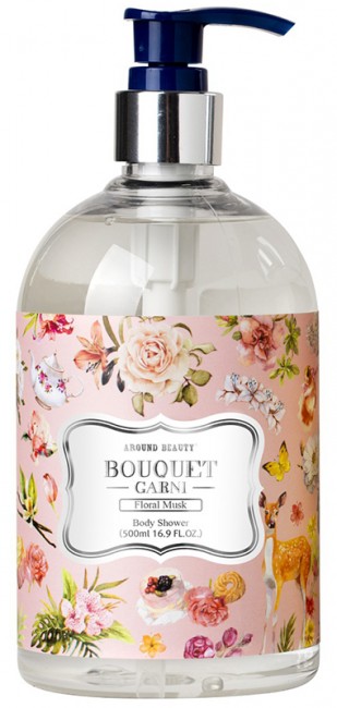 Bouquet Garni Body Shower Floral Musk Гель для душа (цветочный мускус), 500 мл