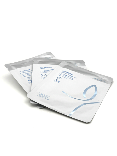 Beauugreen Маски для лица гидрогелевые с Антиоксидантным эффектом Antioxidant Glutathione Hydrogel Mask, 3 шт