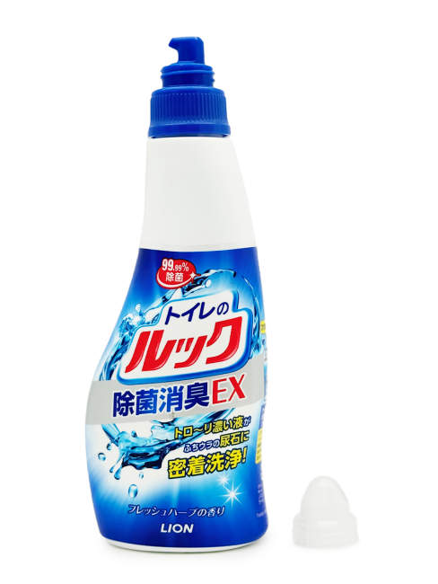 Lion Чистящее средство для туалета  с ароматом свежих трав Look For Toilet EX, 450 мл