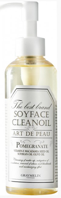 Graymelin Soyface Cleanoil Очищающее масло из сои, 200 мл Graymelin Soyface Cleanoil Очищающее масло из сои, 200 мл