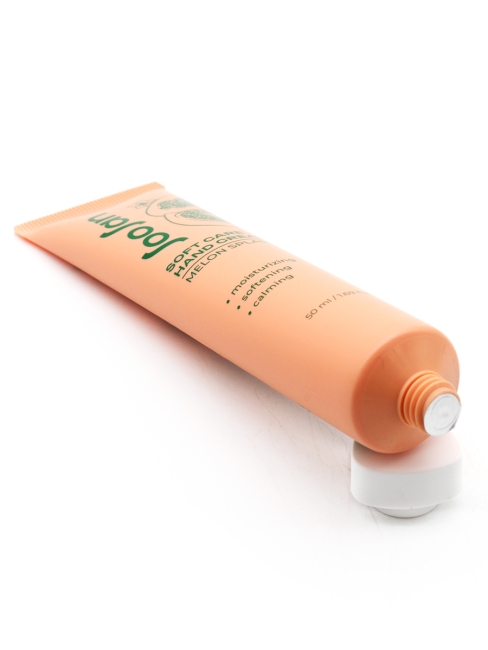 SOOSAN Увлажняющий крем для рук с ароматом дыни Soft Care Hand Cream Melon Splash, 50 мл