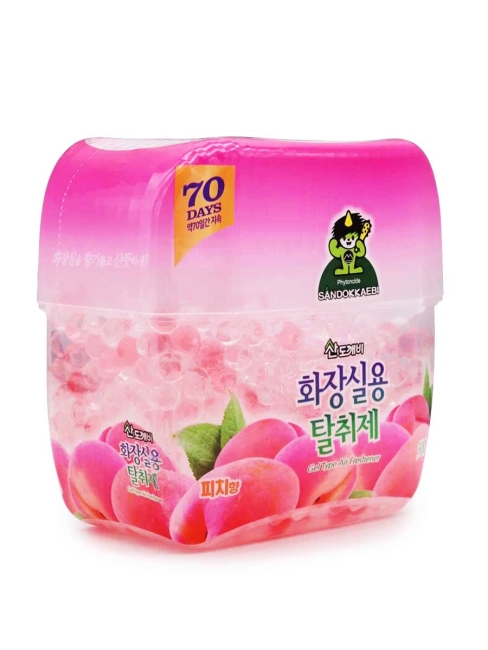 Sandokkaebi Гелевый освежитель воздуха для туалета Персик, 300 г Sandokkaebi Гелевый освежитель воздуха для туалета Персик, 300 г
