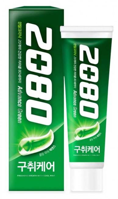 KeraSys Dental Clinic 2080 Advance Green Свежесть дыхания, 120 г