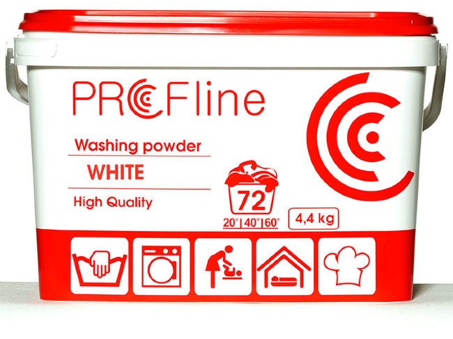 PROFline White Стиральный порошок суперконцентрат для белых тканей, 4,4 кг (72 стирки) PROFline White Стиральный порошок суперконцентрат для белых тканей, 4,4 кг (72 стирки)