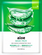 Bergamo Aloe Mask Pack Тканевая маска для лица с экстрактом алоэ, 28 мл