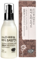 Whamisa Organic Flowers/Apple Sebum Treatment Эмульсия для ухода за жирной кожей на основе цветочных и яблочных ферментов, 120 мл