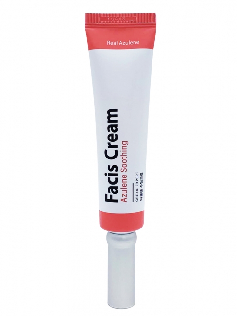 Jigott Успокаивающий крем для лица с Азуленом Facis Azulene Soothing Cream, 35 мл Jigott Успокаивающий крем для лица с Азуленом Facis Azulene Soothing Cream, 35 мл