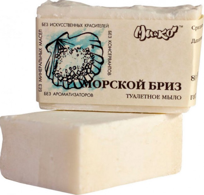 MiKo Туалетное мыло Соляное Морской бриз, 75 г MiKo Туалетное мыло Соляное Морской бриз, 75 г