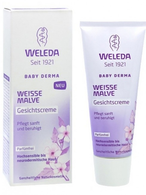 Weleda Крем для гиперчувствительной кожи лица с алтеем, 50 мл