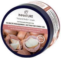 Innature Крем для тела на масле макадамии с экстрактом семян чиа, 250 мл