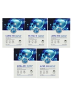 Enough Маска для лица с коллагеном Ultra 10 Collagen Pro Marine Mask Pack, 5 шт*25 г