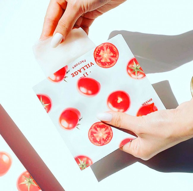 Village 11 Factory Refresh 2-step Mask Red Освежающая двухшаговая программа для ухода за лицом с красными экстрактами, 3 г + 25 мл