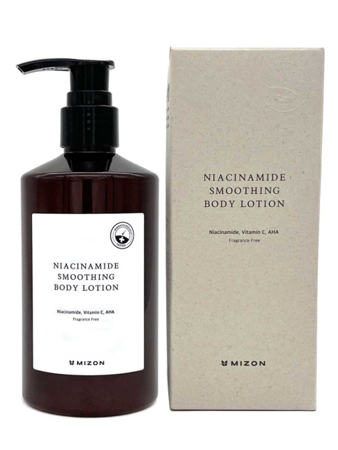 Mizon Лосьон для тела увлажняющий с ниацинамидом Niacinamide Smoothing Body Lotion, 300 мл Mizon Лосьон для тела увлажняющий с ниацинамидом Niacinamide Smoothing Body Lotion, 300 мл