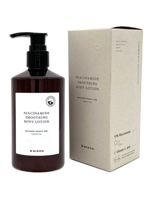 Mizon Лосьон для тела увлажняющий с ниацинамидом Niacinamide Smoothing Body Lotion, 300 мл Mizon Лосьон для тела увлажняющий с ниацинамидом Niacinamide Smoothing Body Lotion, 300 мл