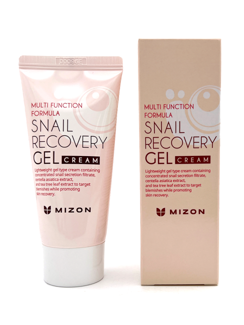 MIZON Крем-гель для лица с муцином улитки Snail Recovery Gel Cream, 45 мл MIZON Крем-гель для лица с муцином улитки Snail Recovery Gel Cream, 45 мл