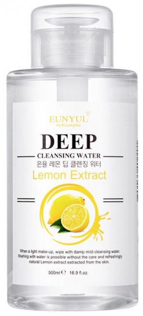 EUNYUL Очищающая вода с экстрактом Лимона, 500 мл