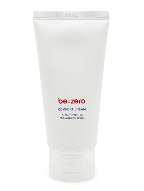 Derma Factory Гипоаллергенный успокаивающий крем для лица с пантенолом и гвайазуленом be;zero Comfort Cream, 80 мл