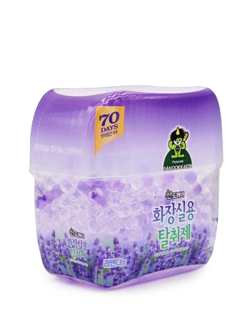 Sandokkaebi Гелевый освежитель воздуха для туалета Лаванда, 300 г Sandokkaebi Гелевый освежитель воздуха для туалета Лаванда, 300 г
