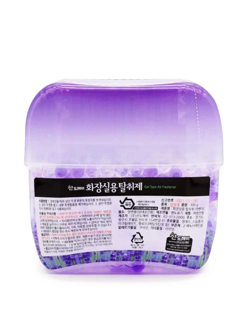 Sandokkaebi Гелевый освежитель воздуха для туалета Лаванда, 300 г Sandokkaebi Гелевый освежитель воздуха для туалета Лаванда, 300 г