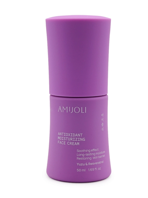 AMIJOLI Крем для лица с экстрактом юдзу и ресвератролом Antioxidant Moistruzing Face Cream Yuzu & Resveratrol,  50 мл