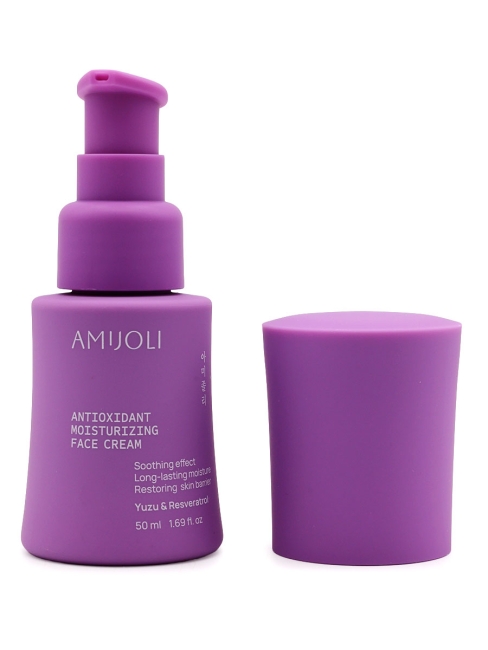 AMIJOLI Крем для лица с экстрактом юдзу и ресвератролом Antioxidant Moistruzing Face Cream Yuzu & Resveratrol,  50 мл