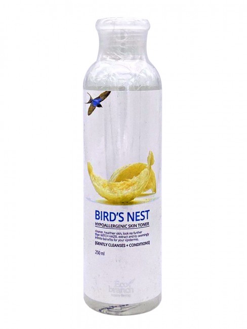 Eco Branch Тонер для лица с экстрактом ласточкиного гнезда Bird's Nest Hypoallergenic Skin Toner, 250 мл Eco Branch Тонер для лица с экстрактом ласточкиного гнезда Bird's Nest Hypoallergenic Skin Toner, 250 мл