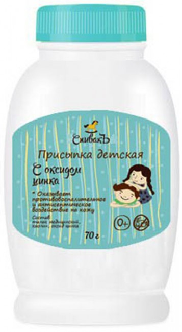 СпивакЪ Присыпка детская с оксидом цинка, 70 г СпивакЪ Присыпка детская с оксидом цинка, 70 г