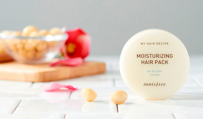 Innisfree My Hair Recipe Moisturizing Hair Pack For Dry Hair Маска для волос Интенсивная ночная, 100 мл Innisfree My Hair Recipe Moisturizing Hair Pack For Dry Hair Маска для волос Интенсивная ночная, 100 мл