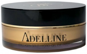 Adelline Collagen Gold Hydro-gel Eye Patch Гидрогелевые патчи с коллагеном и 24К коллоидным золотом, 60 шт