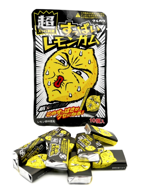 MARUKAWA Жевательная резинка в подушечках "Лимон кислый", 2x41 г MARUKAWA Жевательная резинка в подушечках "Лимон кислый", 2x41 г