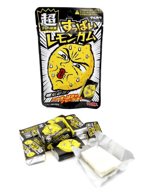 MARUKAWA Жевательная резинка в подушечках "Лимон кислый", 2x41 г MARUKAWA Жевательная резинка в подушечках "Лимон кислый", 2x41 г