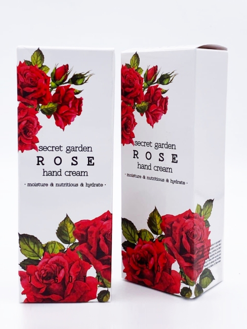 Jigott Комплект кремов для рук с экстрактом Розы Secret Garden Rose Hand Cream, 2 шт * 100 мл Jigott Комплект кремов для рук с экстрактом Розы Secret Garden Rose Hand Cream, 2 шт * 100 мл