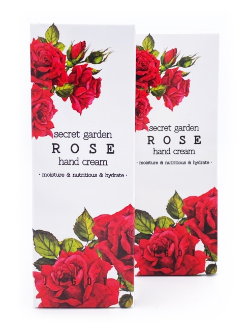 Jigott Комплект кремов для рук с экстрактом Розы Secret Garden Rose Hand Cream, 2 шт * 100 мл Jigott Комплект кремов для рук с экстрактом Розы Secret Garden Rose Hand Cream, 2 шт * 100 мл