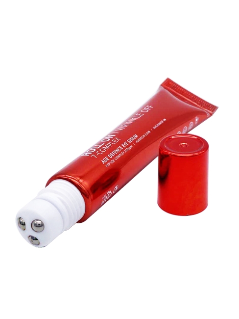 Eco Branch Сыворотка-роллер для кожи вокруг глаз с 6 пептидами Roll On Wrinkle Off 7-Complex Age Defence Eye Serum Peptide, 25 мл