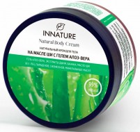 Innature Крем для тела на масле ши с гелем алоэ-вера, 250 мл