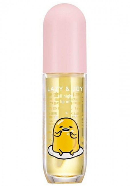 Holika Holika Lazy & Joy Gudetama All Night Lip Oil Масло для губ, 5 мл