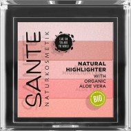 Sante Хайлайтер № 02 Палитра Роза, 7 г